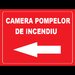 Placuta pentru camera pompelor de incendiu spre stanga